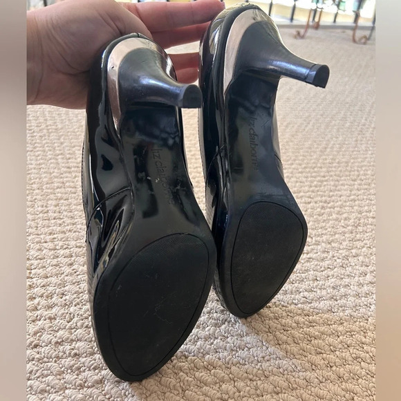 Liz  Claiborne Peek-a-Boo Toe Heels - Picture 3 of 4